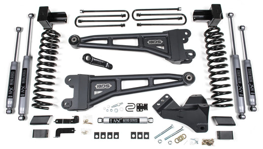 BDS 23-26 FORD F-250,F-350 4WD,GAS,RADIUS 5" LIFT,5" BLOCK,HAS OVERLOAD,NITRO