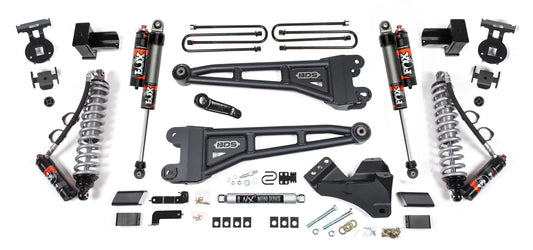 BDS 2023-2025 FORD F-250,F-350 4WD DIESEL 5" RADIUS ARM LIFT,W/ OL,FOX 2.5 ELITE