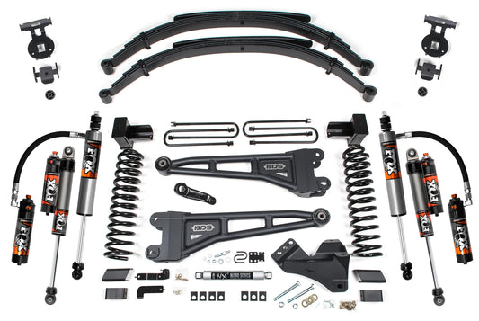 BDS 2023-2026 FORD F-250,F-350 4WD,GAS,RADIUS 5" LIFT,LEAF SPRING,FOX 2.5 SHOCKS