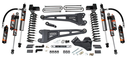 BDS 23-26 FORD F-250,F-350 4WD,GAS,RADIUS 6" LIFT,5" BLOCK,NO OVERLOAD,FOX 2.5