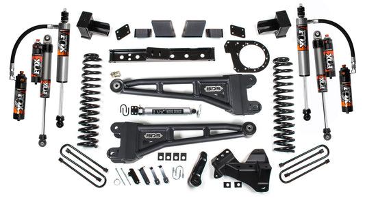 BDS 2023-2026 FORD F-250,F-350 4WD DIESEL 7" RADIUS ARM LIFT,BLOCK,FOX 2.5 SHOCK