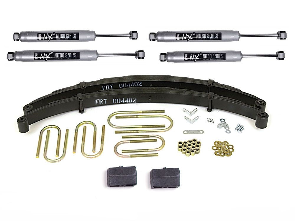 BDS 1974-1989 JEEP CHEROKEE SJ,WAGONEER,GRAND,J10,J20 4" LIFT KIT,BLOCK KIT