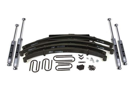 BDS 1974-1989 JEEP CHEROKEE SJ,WAGONEER,GRAND,J10,J20 4" LIFT KIT,LEAF SPRING