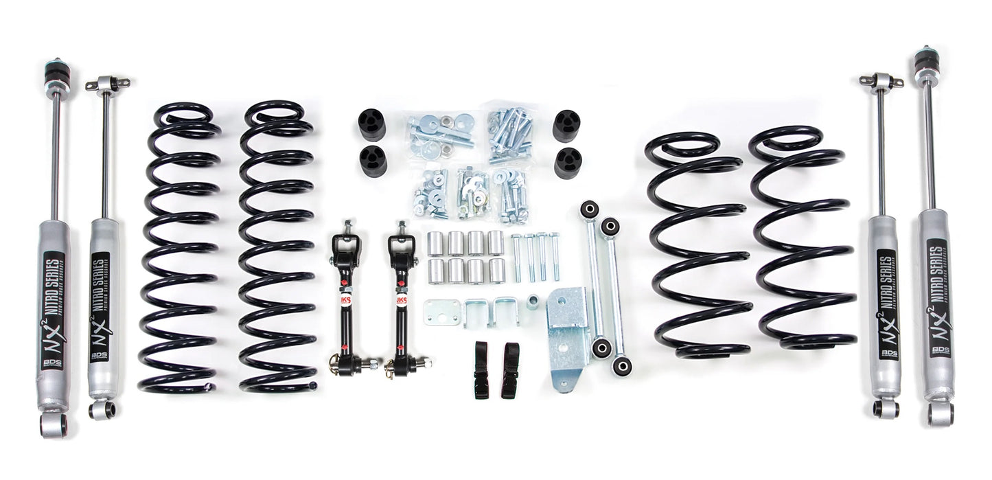 BDS 2003-2006 JEEP WRANGLER TJ 3" LIFT KIT,NITRO SHOCKS