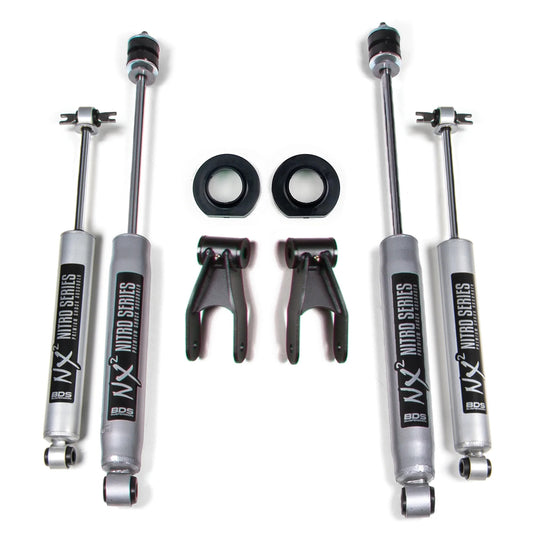 BDS 1984-2001 JEEP CHEROKEE XJ 0.75" LIFT KIT,NITRO SHOCKS