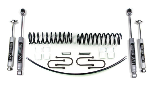 BDS 1984-2001 JEEP CHEROKEE XJ 2" LIFT KIT,NITRO SHOCKS