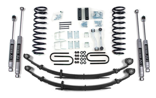 BDS 1984-2001 JEEP CHEROKEE XJ 3" LIFT KIT,NITRO SHOCKS,CHRYSLER,LEAF SPRINGS