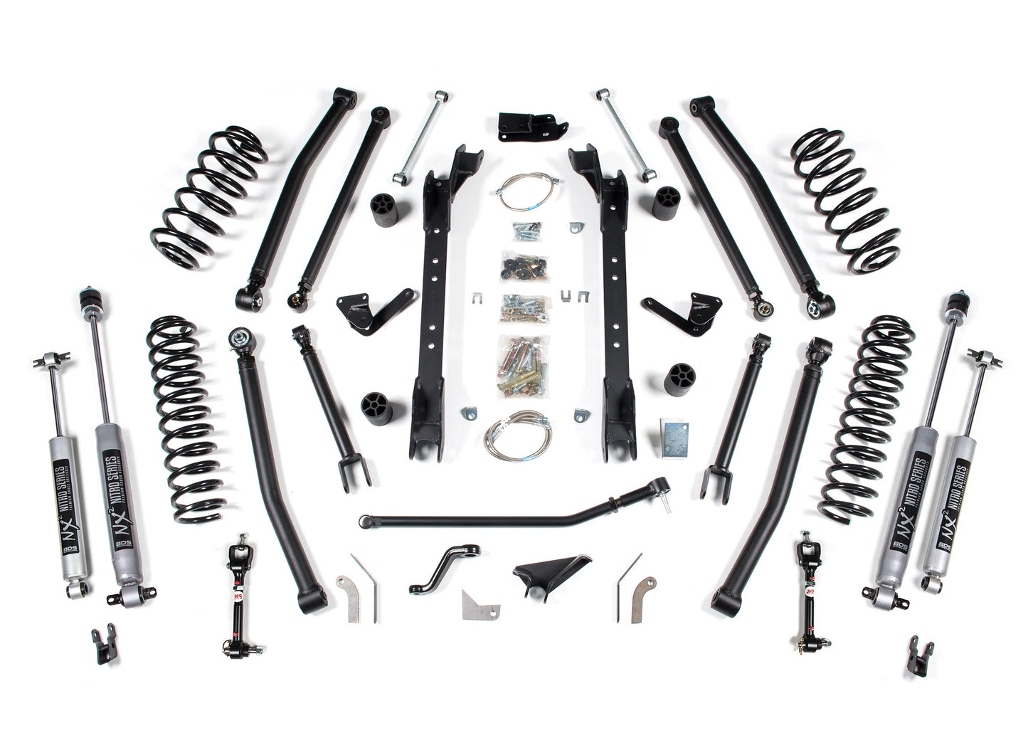 BDS 1997-2006 JEEP WRANGLER TJ,LJ LONG ARM 4.5" LIFT KIT,NITRO SHOCKS