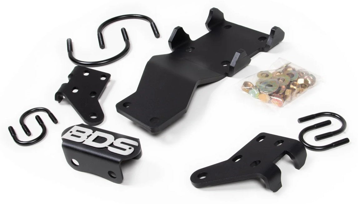 BDS 2005-2024 FORD SUPER DUTY DUAL STEERING STABILIZER MOUNT KIT