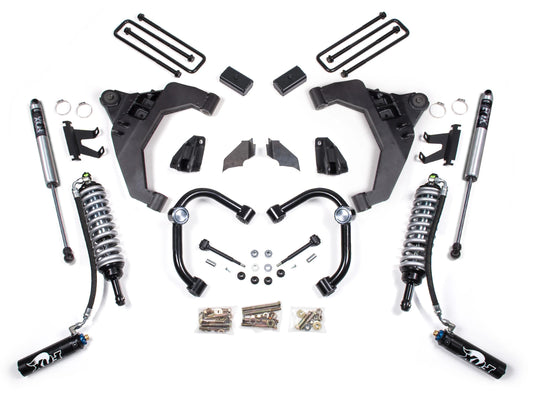 BDS 11-19 GM 2500HD,3500HD 4WD DIESEL WITH OVERLOAD,3" LIFT KIT WITH FOX SHOCKS