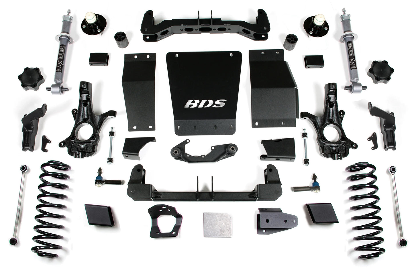 BDS 15-19 TAHOE,YUKON,SUBURBAN 4WD STAMP/ALUM ARMS,6" LIFT KIT,AUTORIDE EQUIPPED