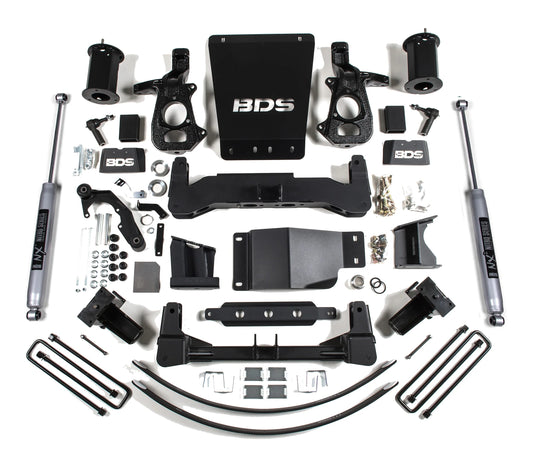 BDS 2014-2018 CHEVY,GMC 1500 4WD CAST STEEL ARMS,8" LIFT KIT,NITRO SHOCKS