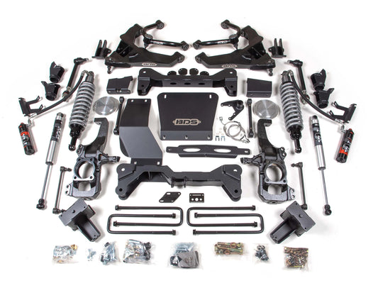 BDS 20-25 GM 2500HD,3500HD WITH OVERLOAD,6.5" LIFT BLOCK KIT W/FOX 2.0 COILOVERS
