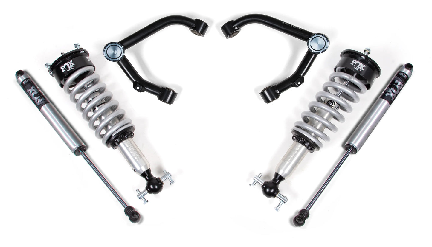 BDS 2007-2018 CHEVY,GMC 1500 4WD,STAMPED/ALUMINUM OE ARMS,2" LEVELING KIT