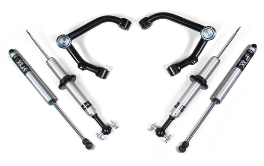 BDS 2014-2018 CHEVY,GMC 1500 4WD,STAMP/ALUM ARMS,2" LEVELING KIT,SNAP RING STRUT