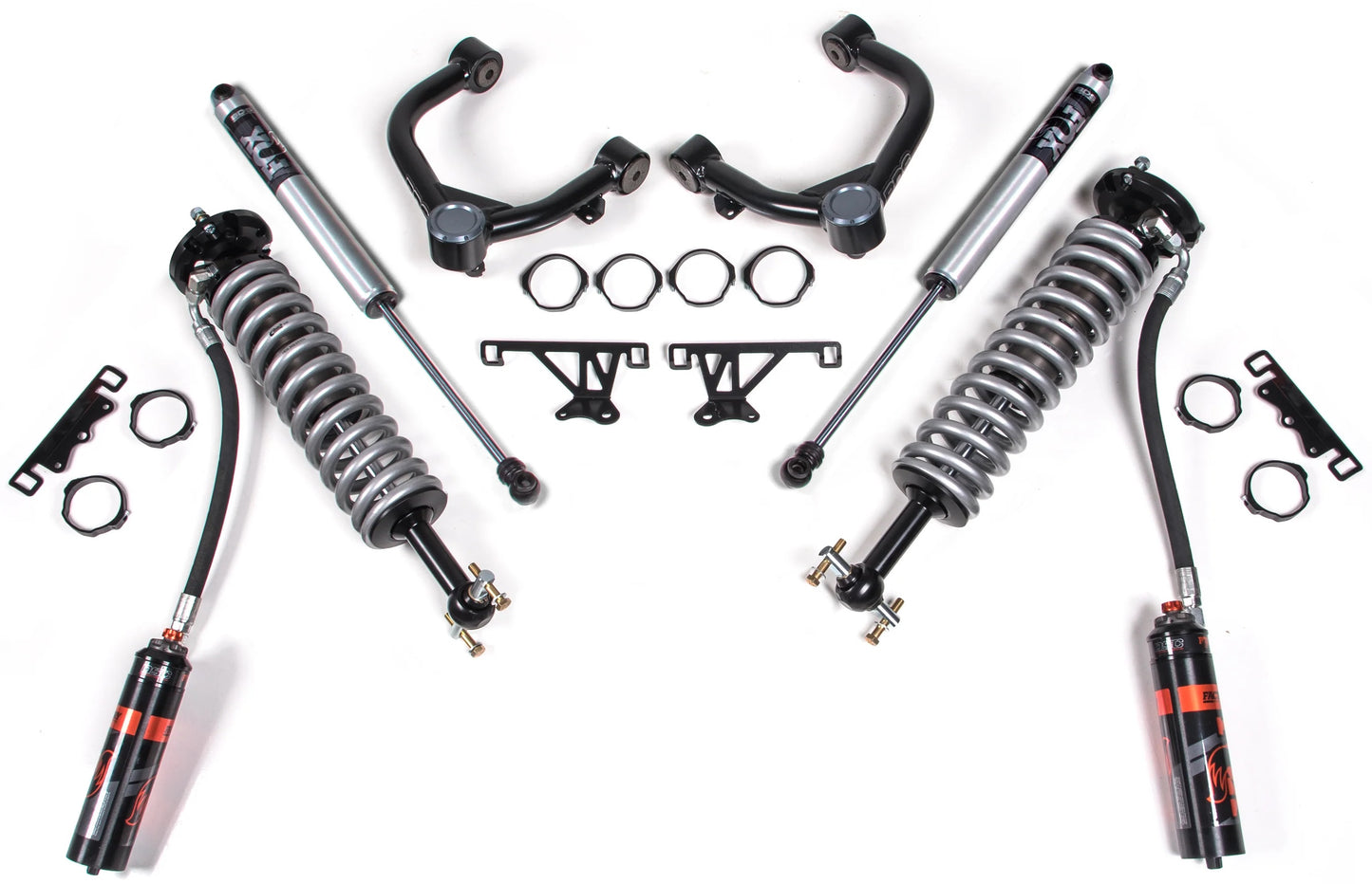 BDS 2019-2025 CHEVY,GMC 1500 4WD 2" LEVELING KIT WITH FOX 2.0 COILOVERS