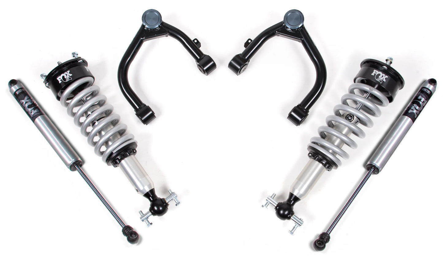 BDS 2019-2025 CHEVY,GMC 1500 4WD 2" LEVELING KIT WITH COILOVERS