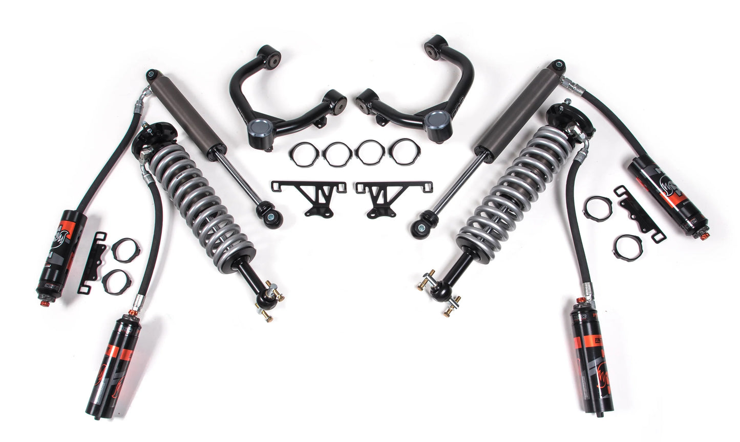 BDS 2019-2025 CHEVY,GMC 1500 4WD 2" LEVELING KIT WITH FOX 2.5 ELITE COILOVERS