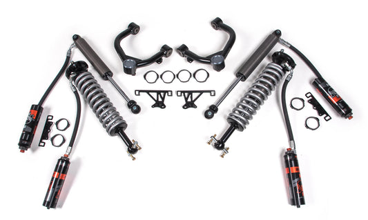 BDS 2019-2025 CHEVY,GMC 1500 4WD 2" LEVELING KIT WITH FOX 2.5 ELITE COILOVERS