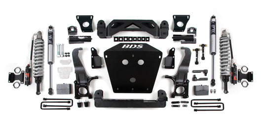 BDS 2016-2021 TOYOTA TUNDRA 7" LIFT KIT,FOX 2.5 FRONT COILOVERS