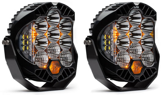 BAJA DESIGNS LP9 PRO LED DRIVING HEADLIGHTS,PAIR,COMBO OFF-ROAD LIGHTS