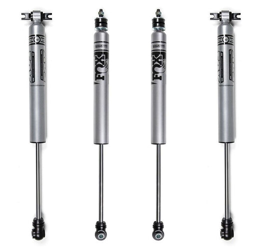 FOX 2.0 SHOCK SET,FRONT & REAR,2007-2018 WRANGLER JK,1.5-3.5" LIFT