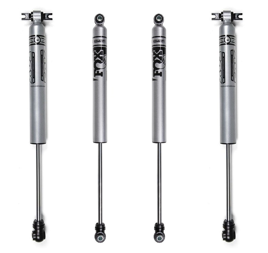 ZONE FOX 2.0 ADV SHOCK SET,FRONT & REAR,2000-2005 FORD EXCURSION,3-4" LIFT