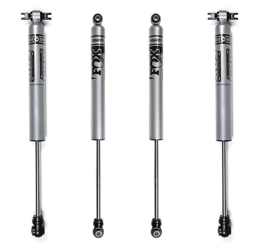 ZONE FOX 2.0 ADV SHOCK SET,FRONT & REAR,2000-2005 FORD EXCURSION,3-4" LIFT