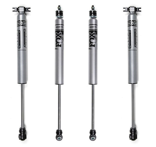 FOX ADVENTURE SHOCK SET,FRONT & REAR,07-18 JEEP WRANGLER JK,3" - 4" LIFT