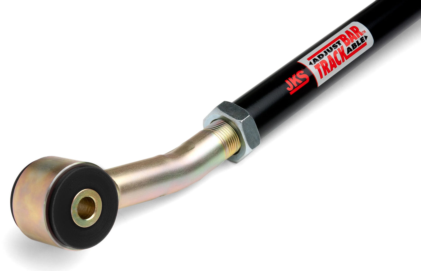 JKS 93-06 JEEP TJ,LJ,XJ,MJ,ZJ FRONT ADJUSTABLE TRACK BAR WITH GREASABLE JOINTS