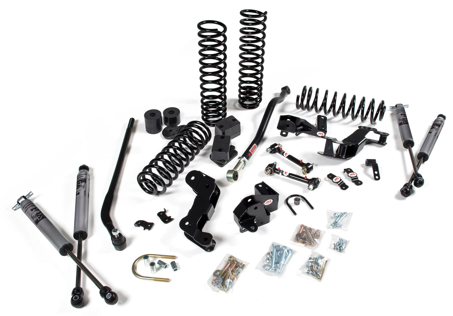 JKS 07-18 WRANGLER JK J-KONTROL 4DR 3.5IN SYSTEM W/ FOX ADVENTURE SERIES SHOCKS
