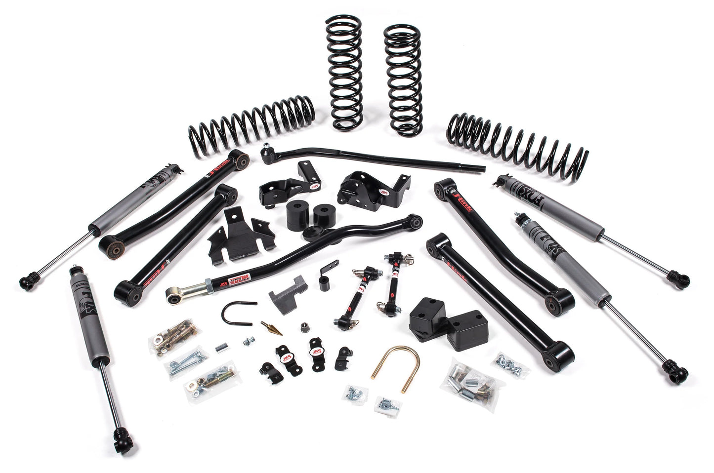 JKS 07-18 WRANGLER JK J-KONNECT  4DR 3.5IN SYSTEM W/ FOX ADVENTURE SERIES SHOCKS