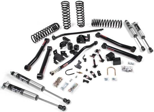 JKS 07-18 WRANGLER JK J-KONNECT  4DR 3.5IN SYSTEM W/ FOX 2.0 PERFORMANCE SHOCKS