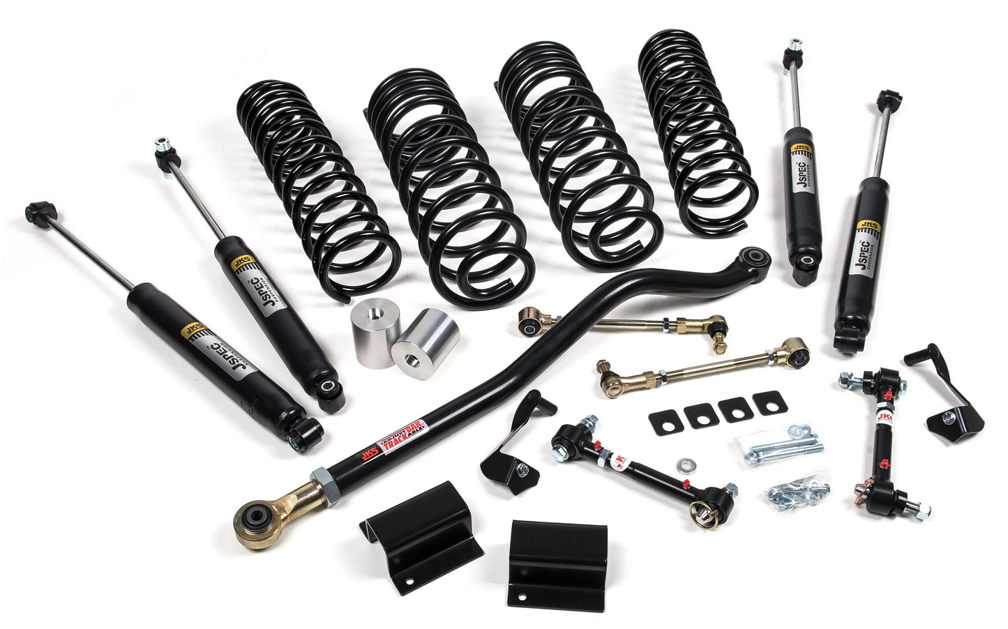 JKS 2020-2025 JEEP GLADIATOR (JT) 3-3.5" FRONT 1.5-2" REAR LIFT KIT,JSPEC SHOCKS