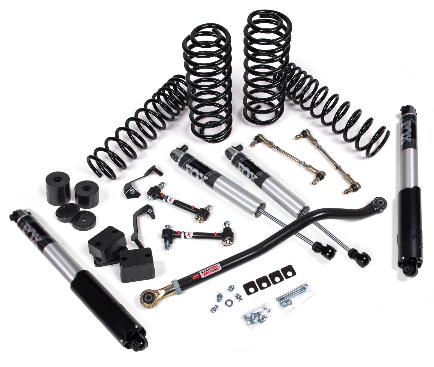 JKS 20-25 GLADIATOR J-VENTURE 3-3.5" FRONT 1.5-2" REAR LIFT,FOX 2.5 PERFORMANCE