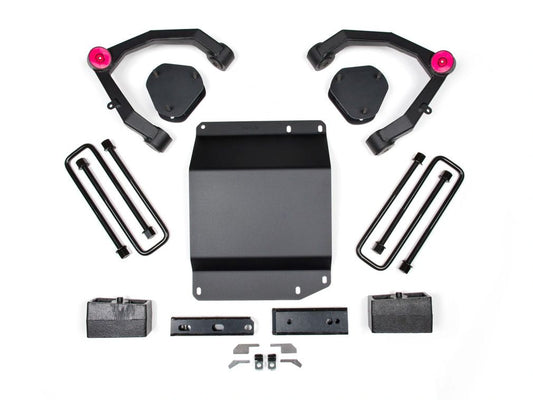 ZONE 2007-2013 CHEVY,GMC 1500 4WD TRUCK 3.5" UPPER CONTROL ARM LIFT KIT