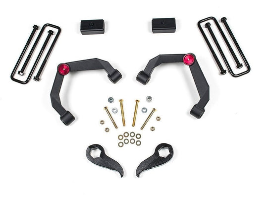 ZONE 2011-2019 CHEVY,GMC 2500HD,3500HD 4WD TRUCK OVERLOAD,3" ADVENTURE LIFT KIT