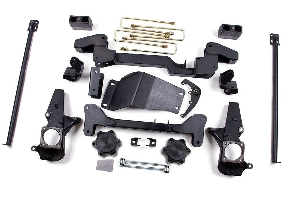 ZONE 2001-2010 CHEVY,GMC 1500HD,2500,3500 4WD TRUCK 6" SUSPENSION LIFT KIT