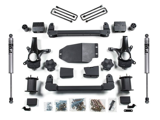 ZONE 2007-2013 CHEVY SILVERADO,GMC SIERRA 1500 4WD 6.5" SUSPENSION LIFT KIT,FOX