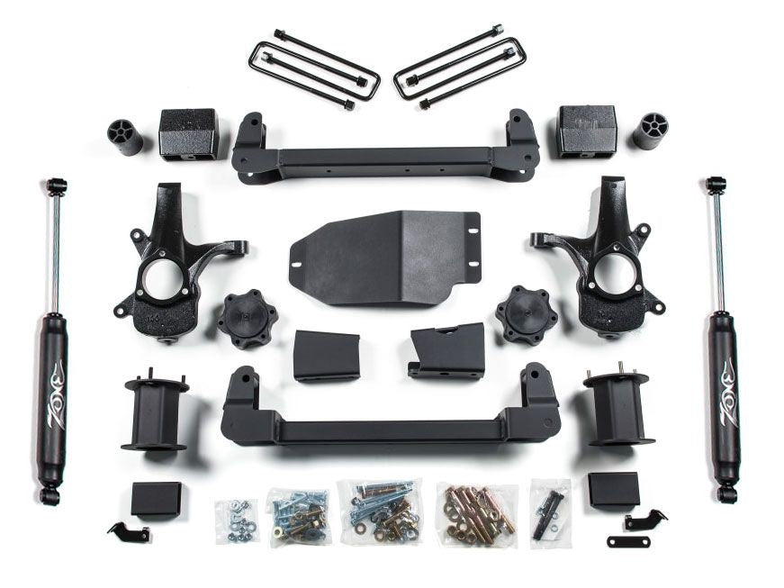 ZONE 2007-2013 CHEVY SILVERADO,GMC SIERRA 1500 4WD 6.5" SUSPENSION LIFT,NITRO