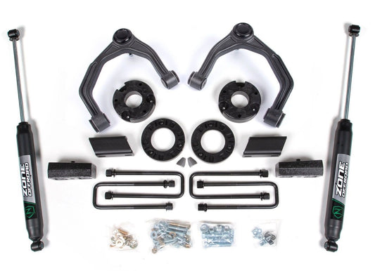 ZONE 2019-2024 CHEVY,GMC 1500 4WD SILVERADO,SIERRA,3.5" ADVENTURE LIFT KIT,NITRO