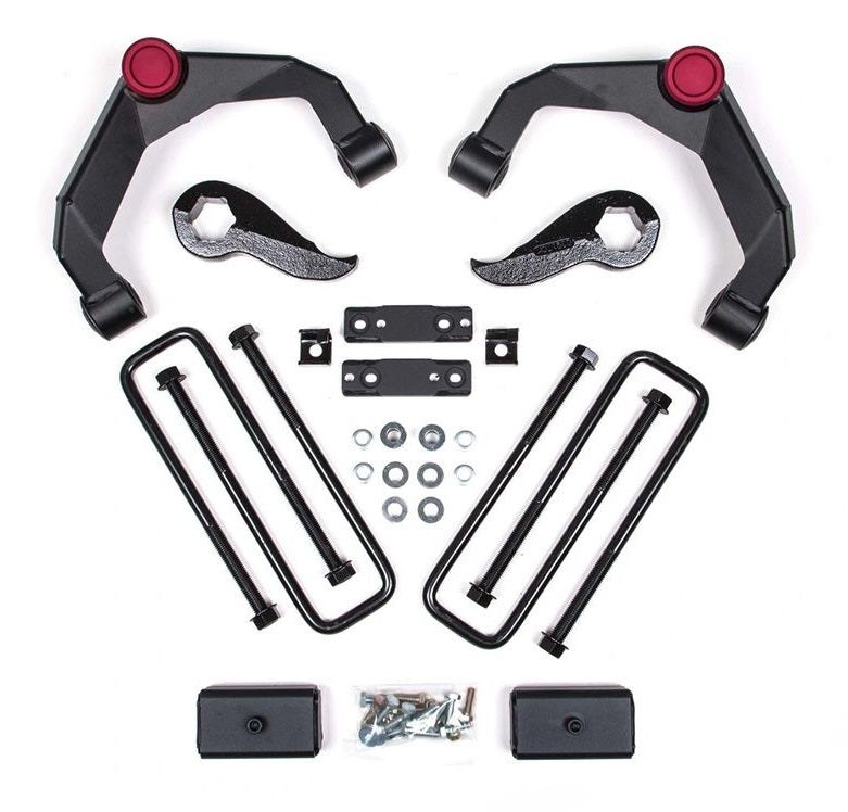 ZONE 2020-2024 CHEVY,GMC 2500,3500HD TRUCKS WITH OVERLOAD 3" ADVENTURE LIFT KIT