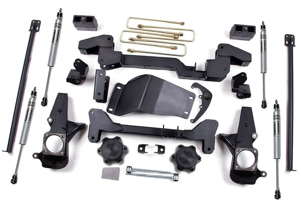 ZONE 2001-2010 CHEVY,GMC 1500HD,2500,3500 4WD TRUCK 6" SUSPENSION LIFT KIT,FOX