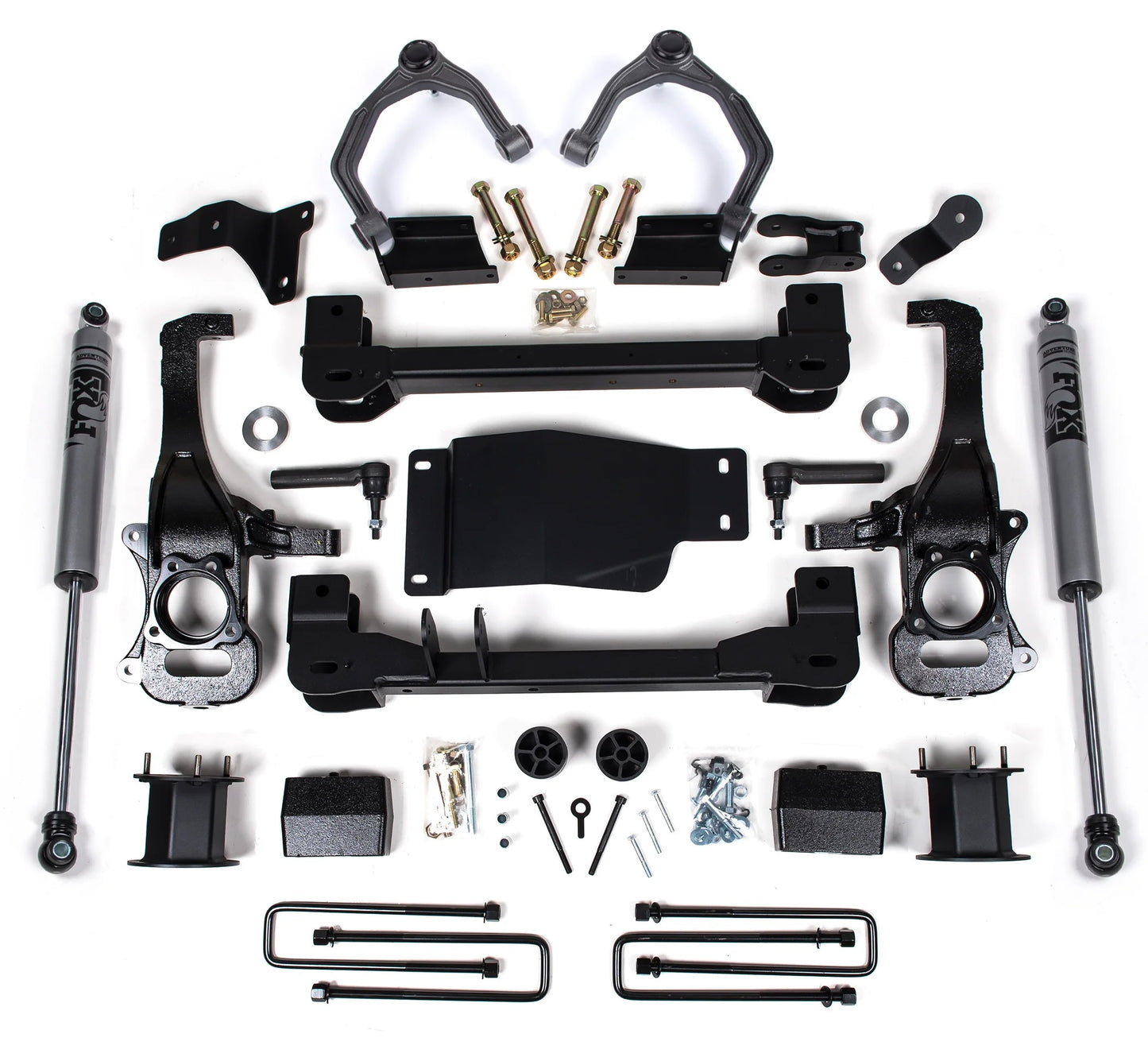 ZONE 2019-2024 CHEVY/GMC 1500 4WD 4" SUSPENSION SYSTEM,FOX