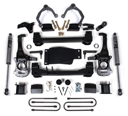 ZONE 2025 CHEVY,GMC 1500 4WD 4" SUSPENSION LIFT KIT WITH FOX SHOCKS