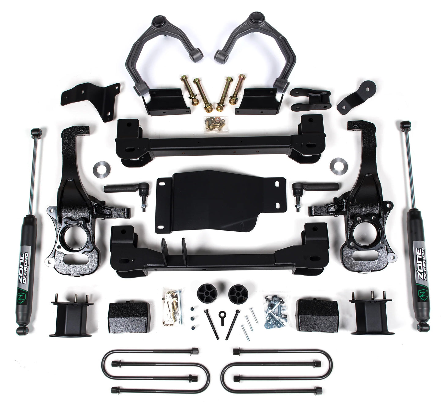 ZONE 2025 CHEVY,GMC 1500 4WD 4" SUSPENSION LIFT KIT WITH NITRO SHOCKS