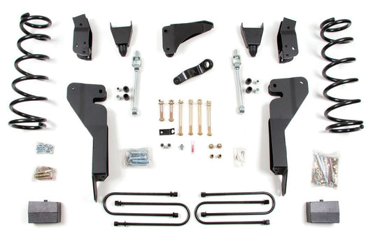 ZONE 2009-2013 DODGE RAM 2500,3500 4WD DIESEL,3.5" REAR AXLE,6" COIL SPRING LIFT