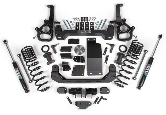 ZONE 2025 RAM 1500 4WD LARGE BORE OE KNUCKLE 6" LIFT KIT WITH NITRO SHOCKS