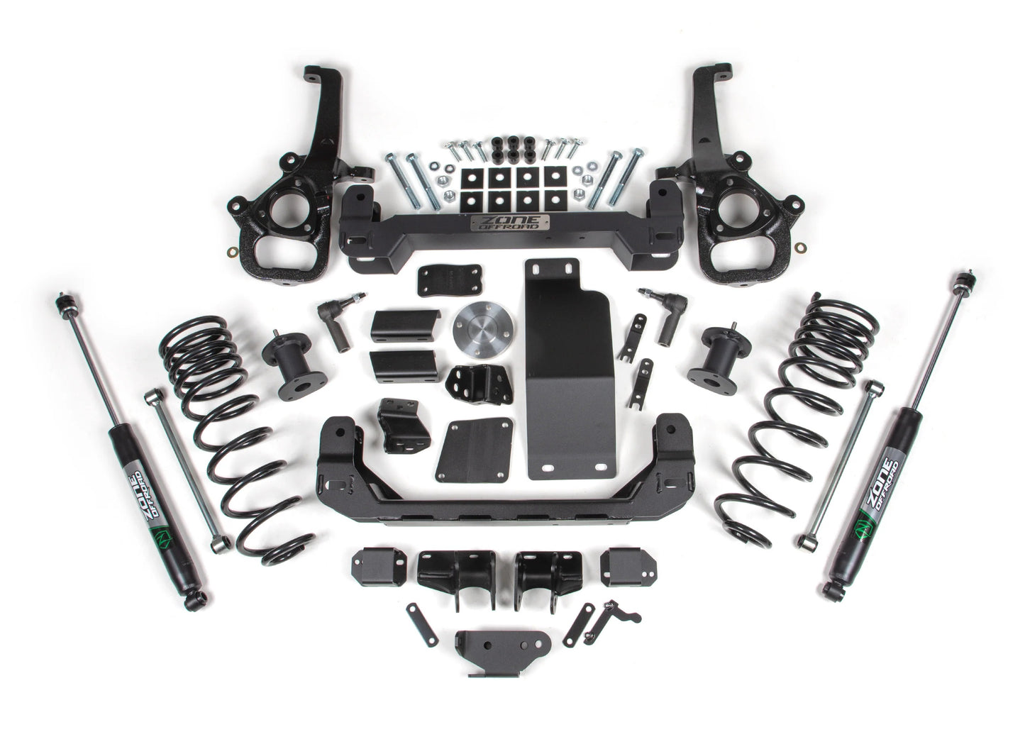 ZONE 2025 RAM 1500 4WD STANDARD OE KNUCKLE 4" LIFT KIT WITH NITRO SHOCKS