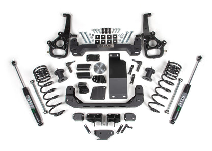 ZONE 2025 RAM 1500 4WD STANDARD OE KNUCKLE 4" LIFT KIT WITH NITRO SHOCKS